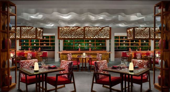 Origami Japanese Restaurant at Anantara Veli Maldives Restaurant 